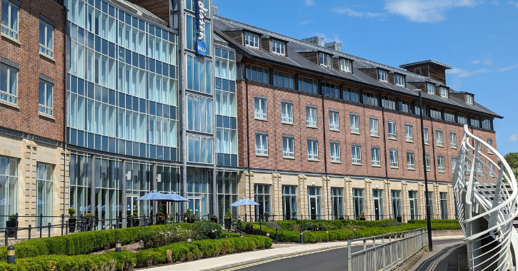 External view of Radisson Blu Hotel Durham.